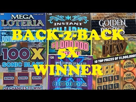 WE HIT BACK-TO-BACK 5X MULTIPLIER FOR BIG WINS! Texas Lottery Scratch Offs Delivers Great Session🤑🍀