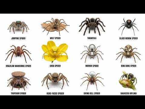 Every Type of Spider Explained in 11 minutes