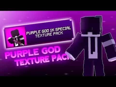 Purple God Pvp Texture Pack (New Version) 😈 for Minecraft 1.21.11