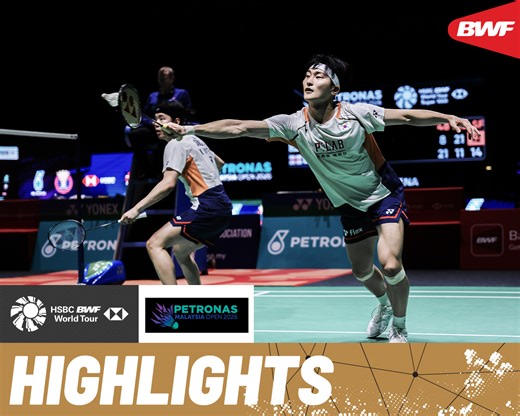 World champions Kim/Seo 🇰🇷 go the distance against Lane/Vendy 🏴󠁧󠁢󠁥󠁮󠁧󠁿. #BWFWorldTour #MalaysiaOpen2026 | BWF — Badminton World Federation
