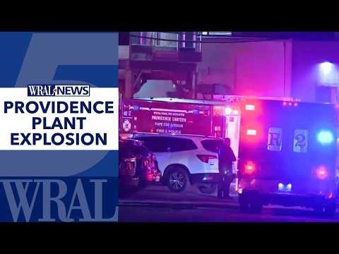 Several people injured in manufacturing plant explosion,