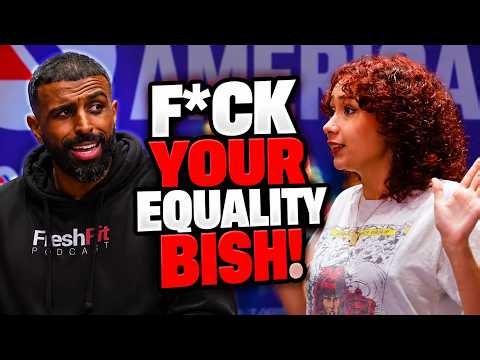 Myron Gaines SHUTS DOWN Feminist Student After She CHALLENGES Him On Women’s Rights