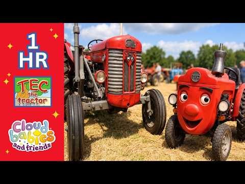 Big Days Out with Tec! 🚜🎡 | Tec The Tractor | Cloudbabies & Friends Preschool Cartoons