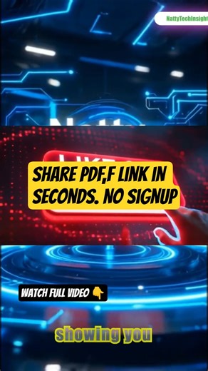 Upload ANY PDF & Share Instantly — No Sign Up Needed!💥 #shorts