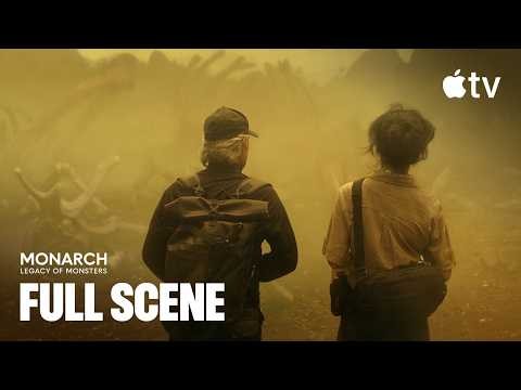 Monarch: Legacy of Monsters — Lee and Keiko in the Skullcrawler Boneyard | Apple TV
