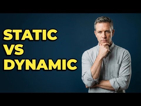 What Defines Static Versus Dynamic Memory Allocation?