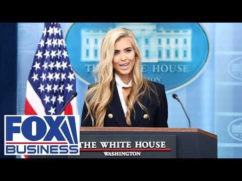 WHITE HOUSE DEBUT: Katie Zacharia delivers first briefing as press secretary