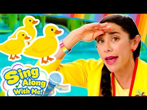 Five Little Ducks 🦆🖐️ With Ms. Appleberry | The Melon Patch | Sing Along With Me! | Kids Songs