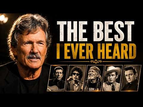 Before He Passed, Kris Kristofferson Revealed The 5 Songwriters He Admired Most