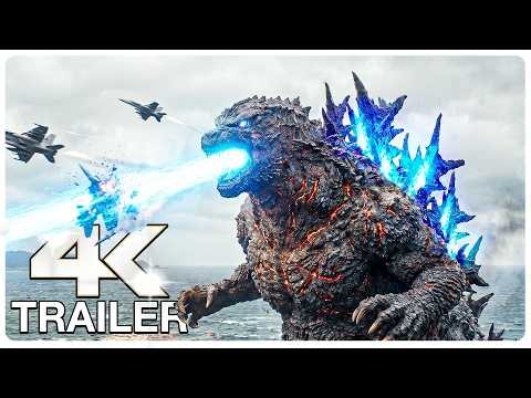 GODZILLA MINUS ZERO : 6 Minute Extended Trailer (4K ULTRA HD) NEW 2026
