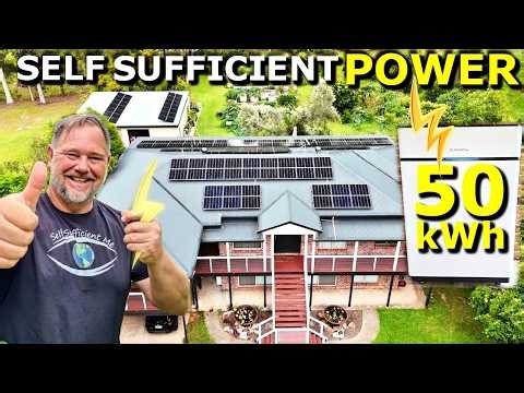 From $600 Power Bills to Self-Sufficient POWER - My MEGA Solar & Battery System!