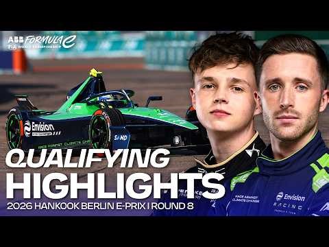 It Went Down To The Wire! | 2026 Hankook Berlin E-Prix Round 8 Qualifying Highlights