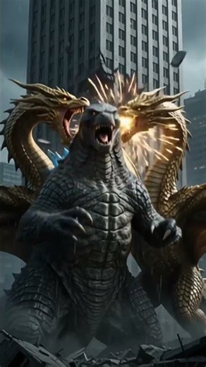 🦖 Godzilla vs. King Ghidorah: Final City Battle
