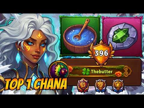 Backpack Brawl Top 1 Chana - How to build like the best with Mana Stew | Mythic 396