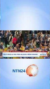 El POLÉMICO SALUDO entre la dictadora Delcy Rodríguez y el presidente Pedro Sánchez en La ONU