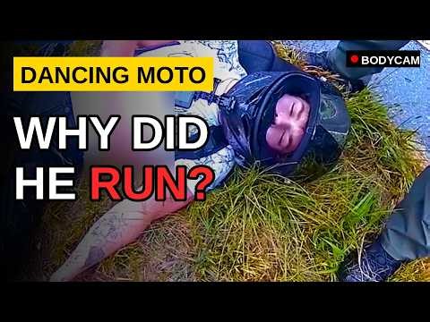 Hello Kitty Pajama Rider Panics and Runs From a Deputy at 100 MPH