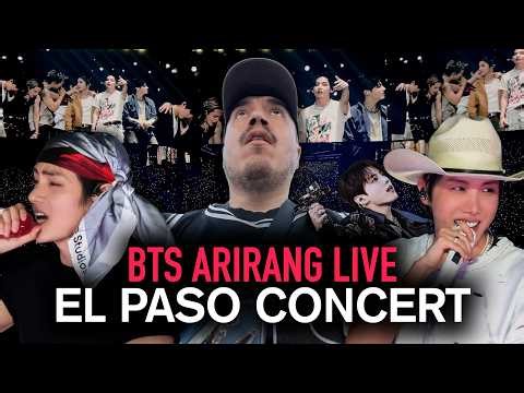 I saw BTS Live in El Paso! | My BTS ARIRANG FULL CONCERT VLOG/FANCAM Experience! [HD]