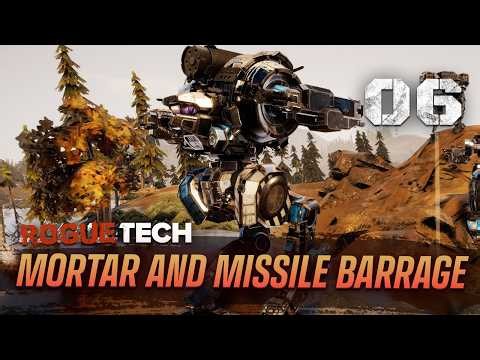 My Uziel Is Now an Artillery Platform - Battletech Modded / Roguetech 6