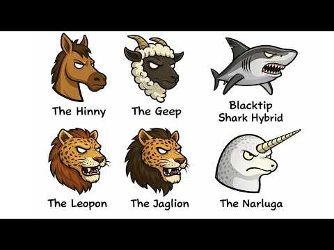 Every Hybrid Animal With A Population, Explained in 5 Minutes