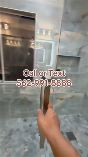 Modern Frameless Shower Door Installation 🚿 | Luxury Bathroom Upgrade | AURTEM #showerglass #shower