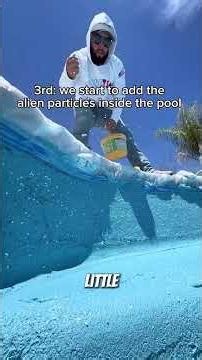 How We Build an Alien Pool — Full Process Revealed #poolbuild #luxurypool #satisfying #poolhacks