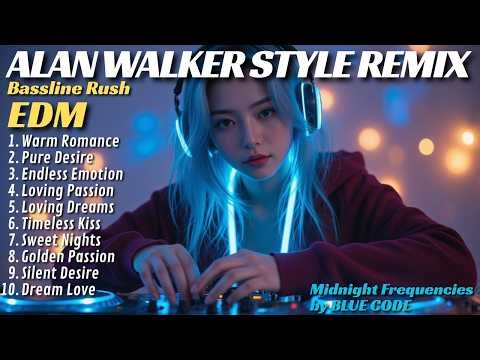 Warm Romance | Blue Code – Midnight Frequencies | Alan Walker Style EDM Remix (Luxury Club Mix)