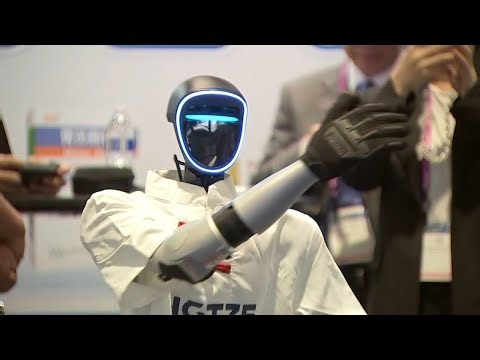 Bebop, the viral humanoid robot, makes appearance in Chicago