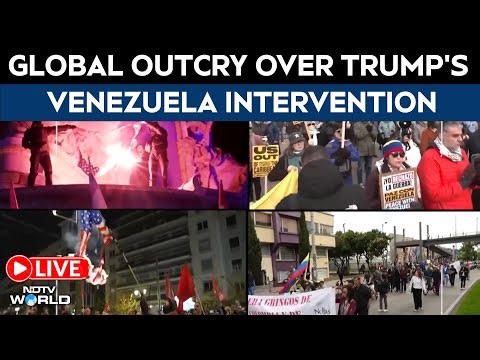 Venezuela Crisis LIVE | Global Outcry Over Trump's Venezuela Intervention Intensifies