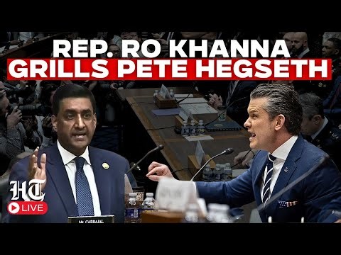 LIVE | Hegseth Under Fire As Rep. Ro Khanna Exposes True Cost of Iran War & Civilian Deaths | USA