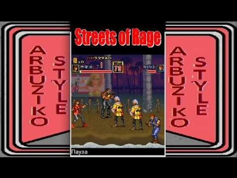 Streets of Rage java mobile version - Full Walkthrough Gameplay