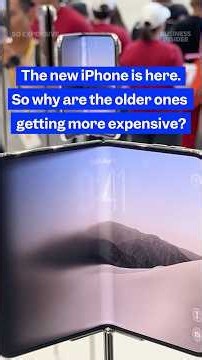 With the arrival of #Apple's newest #iPhone, why are older models getting more expensive? #iphoneduo