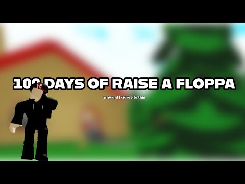 (Part One) I Tried 100 Days of Raise A Floppa In Roblox! (i am now very interested in it)