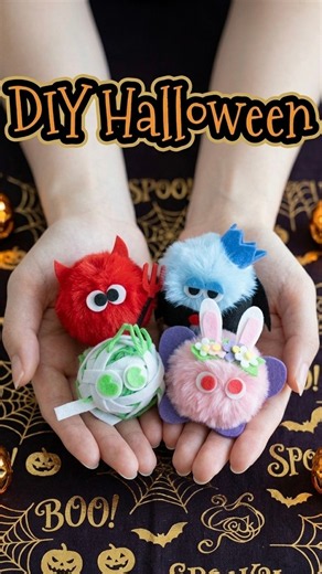 Making Cute Halloween Characters 👻 (Easy DIY Tutorial)