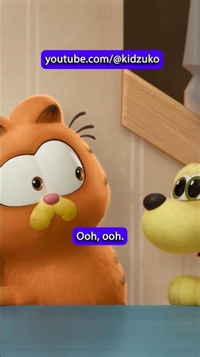 🦴 Garfield Is BACK 🐈 #thegarfieldmovie #kidzuko