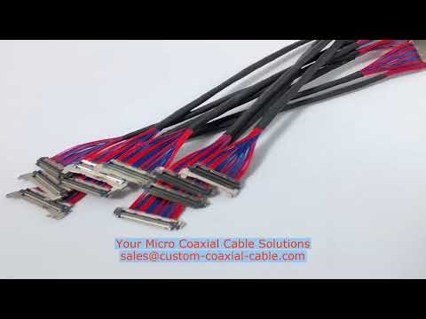 Watch camera-link micro-coax sensor cable 0.8 mm pitch Focus Advanced Factory Optimized for FPV Road
