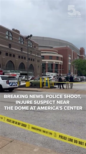 BREAKING: Police shoot, injure suspect in downtown St. Louis
