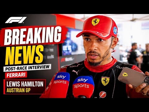 Lewis Hamilton's Honest Post-Race Interview After The Austrian GP | Ferrari Reaction