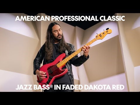 Josh Mareau Delivers Deep, Articulate Tone with the American Pro Classic Jazz Bass | Fender