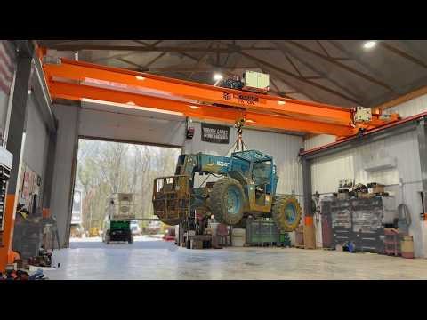 Building an Overhead Shop Crane! (4 Years in the Making!)