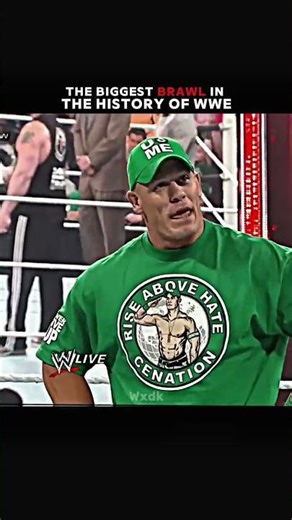 John Cena And Brock Lesnar Brawl 🥵