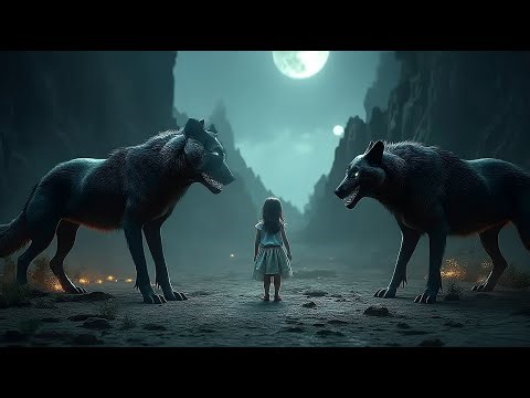 Alien Lethal Wolves Surrounded a Kidnapped Human Little Girl — Until Something Tiny Turned the Tide