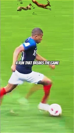 Kylian Mbappé Insane Speed Run ⚡ Unstoppable Pace | Mbappé in full speed mode 🚀 #mbappe