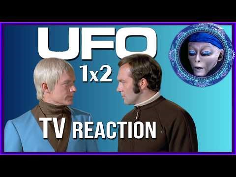 You say you saw a flying saucer? Sure, Jan. | Alien reacts to 1970 sci-fi series UFO 1x2