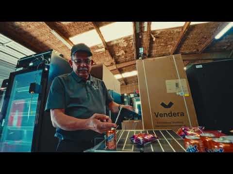 Cooler Sliders & Rollers: How Gravity-Fed Shelves Work in a Vendera Smart Cooler