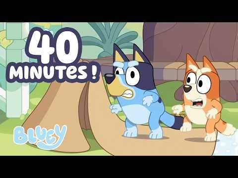 🔴VIVRE: Bluey et Bingo créent des personnages pleins d'imagination!|Bluey Français Chaîne Officielle