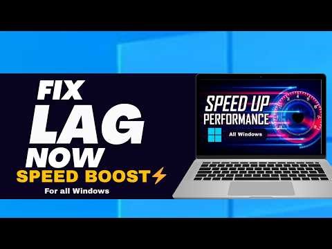 How To Fix Windows 10/11 Lagging & Slow Problem - Step By Step