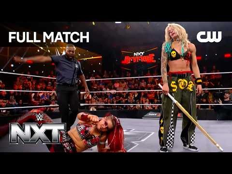 FULL MATCH: Sol Ruca vs. Zaria | Last Woman Standing Match | WWE NXT | The CW