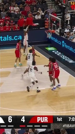 An MVP just having fun on the court 😮‍💨 #FIBAWC