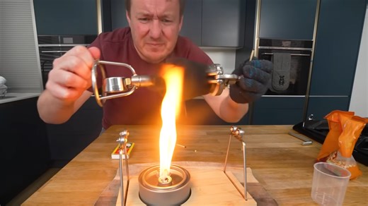 This explosive popcorn cannon is completely insane