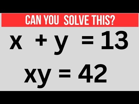 Can You Solve This ? | 🏆 A Nice Math Olympiad Mathematics Style | Algebra